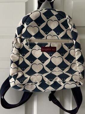 Bungalow 360 Mini Canvas Backpack Stingray Print